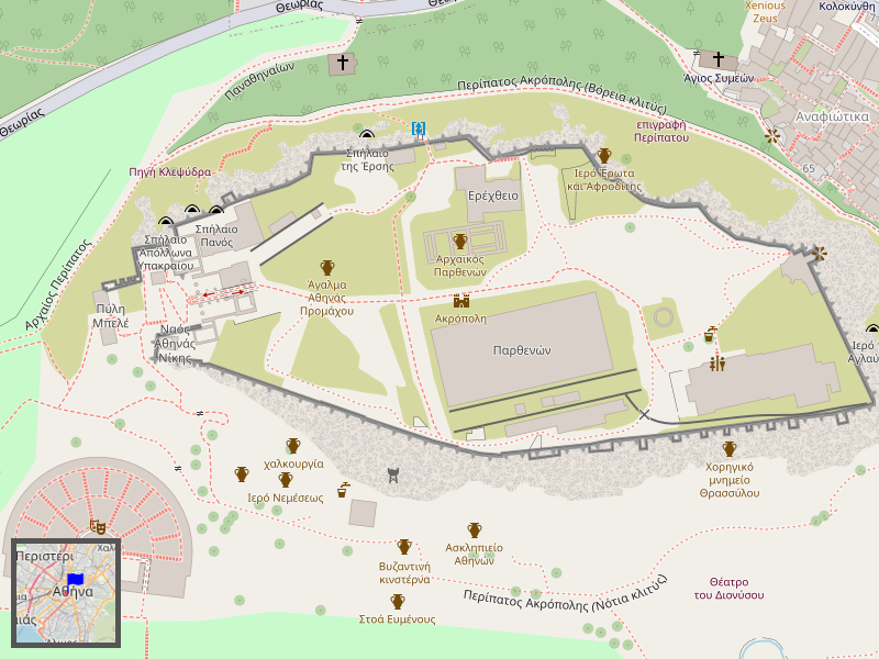 Acropolis Map