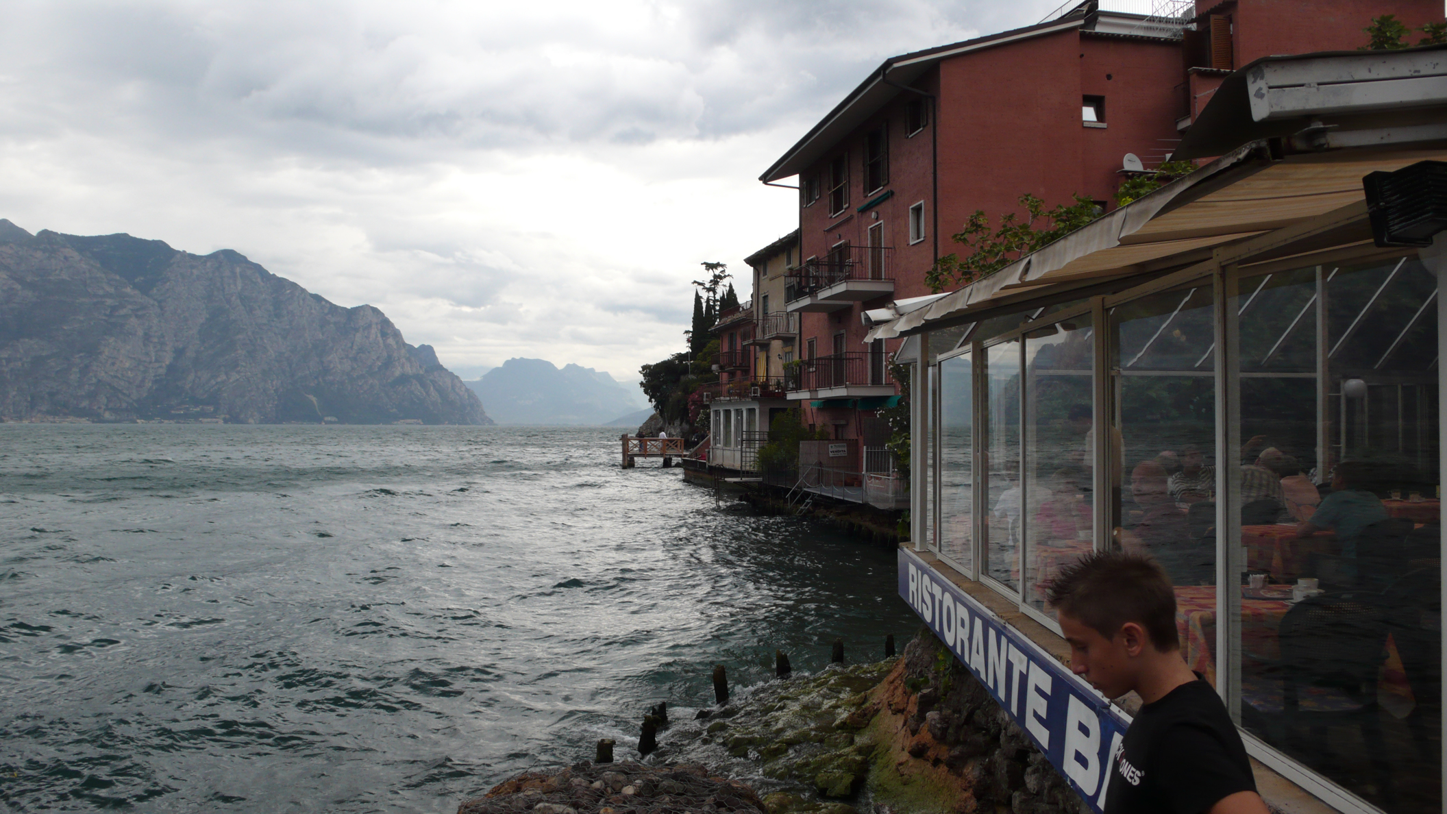 At the lake in Malcesine