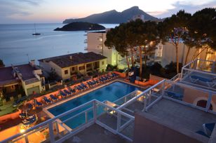 Blue Hour from Hotel in Sant Elm