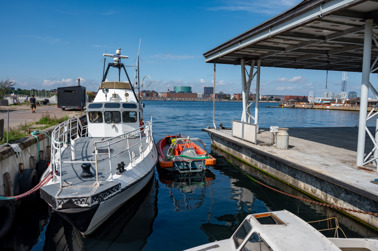 Boats at inner harbor