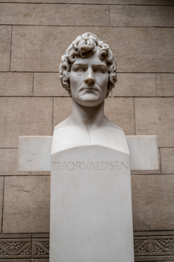 Bust of Thorvaldsen in Copenhagen City Hall