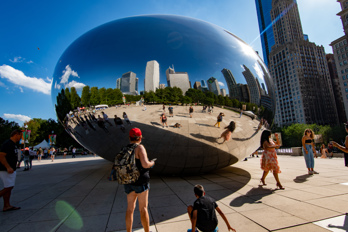 Chicago at the Michigan Lake, Illinois, USA.