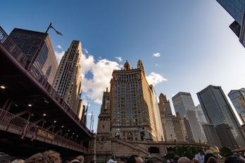 Architectural boat tour Chicago river and lake