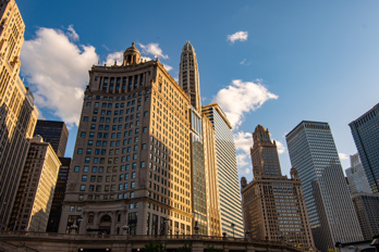 Architectural boat tour Chicago river and lake