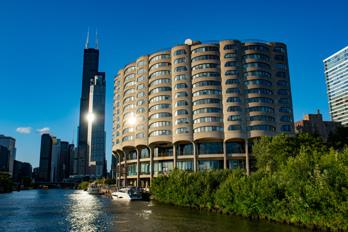 Architectural boat tour Chicago river and lake