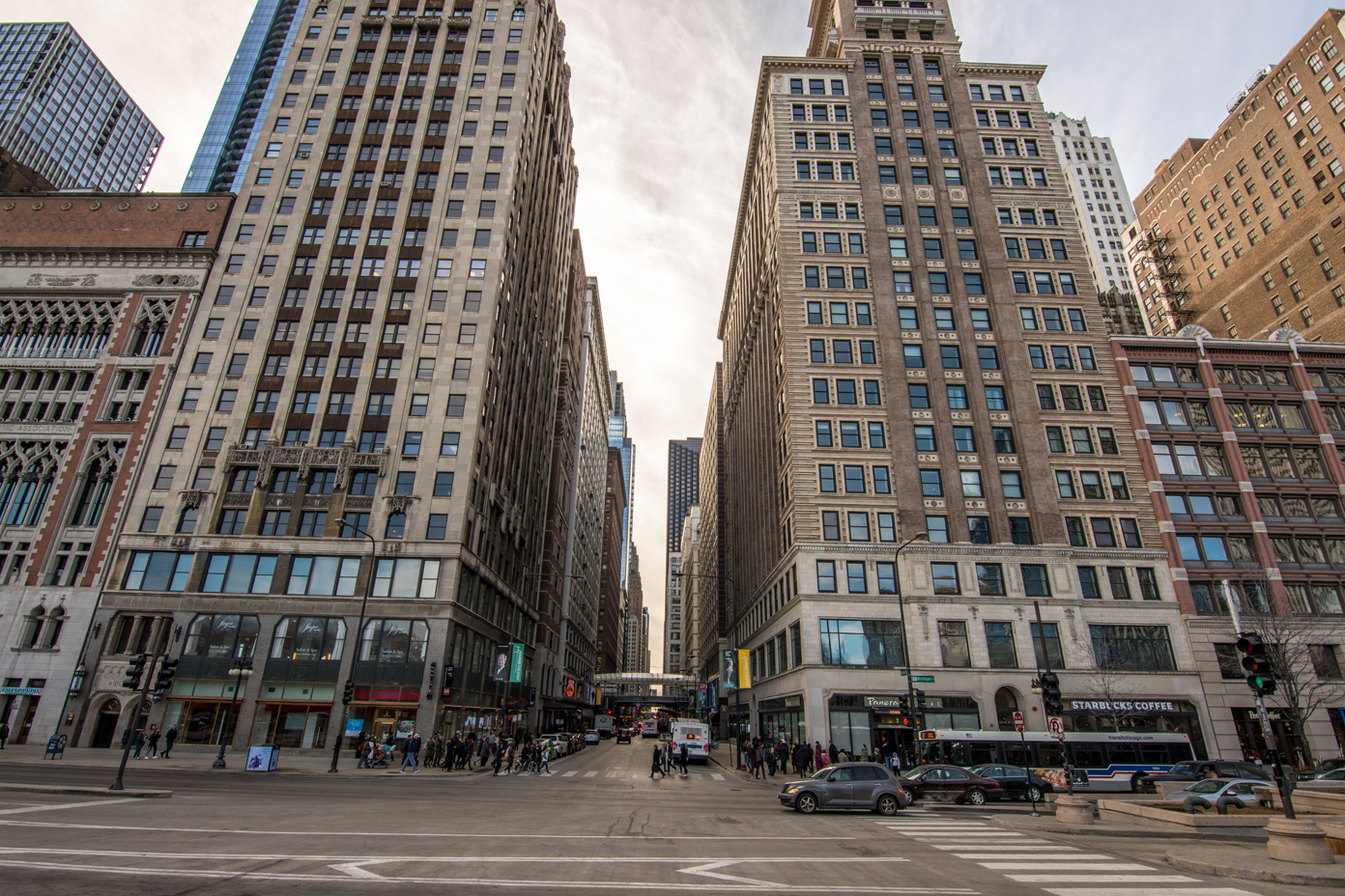 Chicago Urban canyons