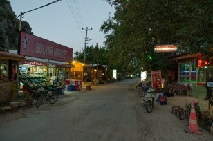 Cirali Main Street at Sunset