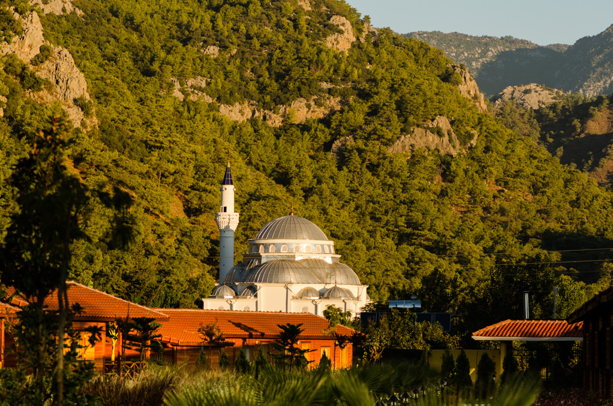 Cirali Mosque at Sunrise