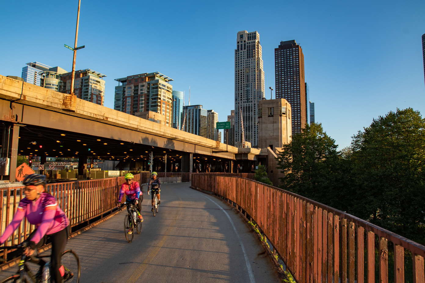 Cycling in Chicago