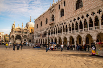 Doge's Palace And St Mark's Basilica, Venice