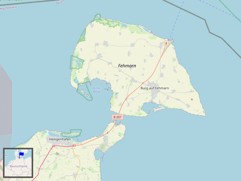 Fehmarn Map