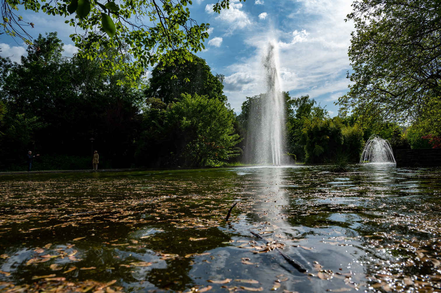 Fountains in the Schlosspark Ingelfingen