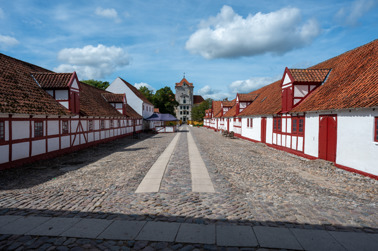 Gjorslev Castle was built around 1396 and is located in the municipality of Holtug on the Danish peninsula of Stevns (Zealand). 