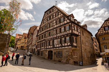 Half-timbered house in Schwäbisch Hall