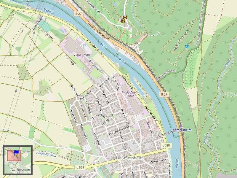 Hassmersheim Map