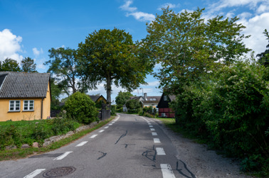 Street in Højerup, a district of the municipality of Stevns whose administrative center is in Store Heddinge.