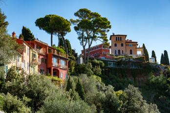 Houses in the hills near Lerici