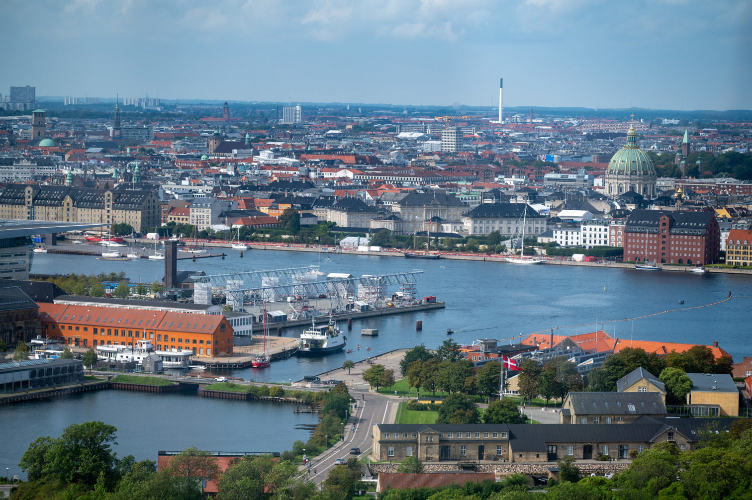 Inner harbor from Copenhill