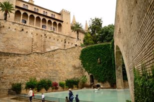 The Royal Palace of La Almudaina. Palma de Mallorca.