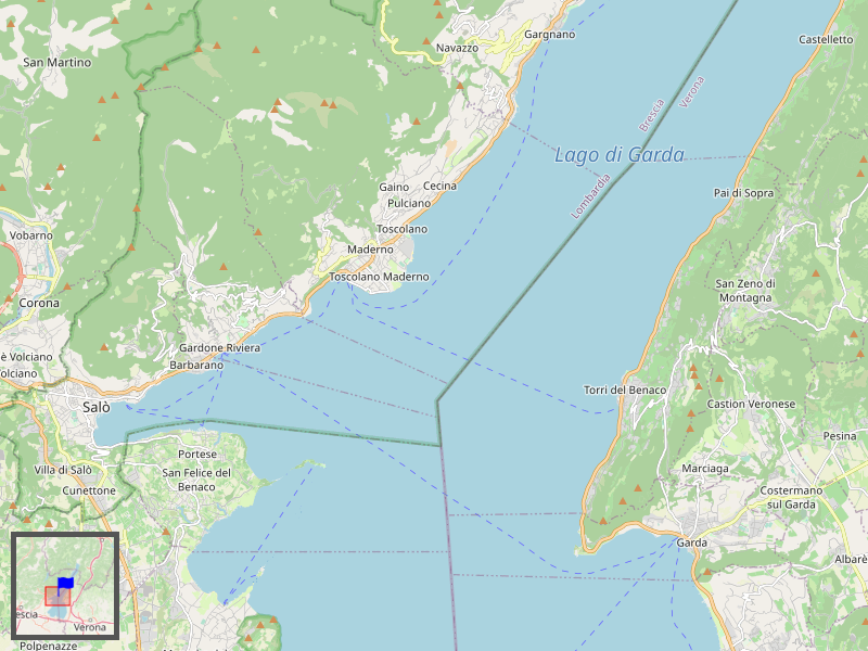 Lake Garda Center Map