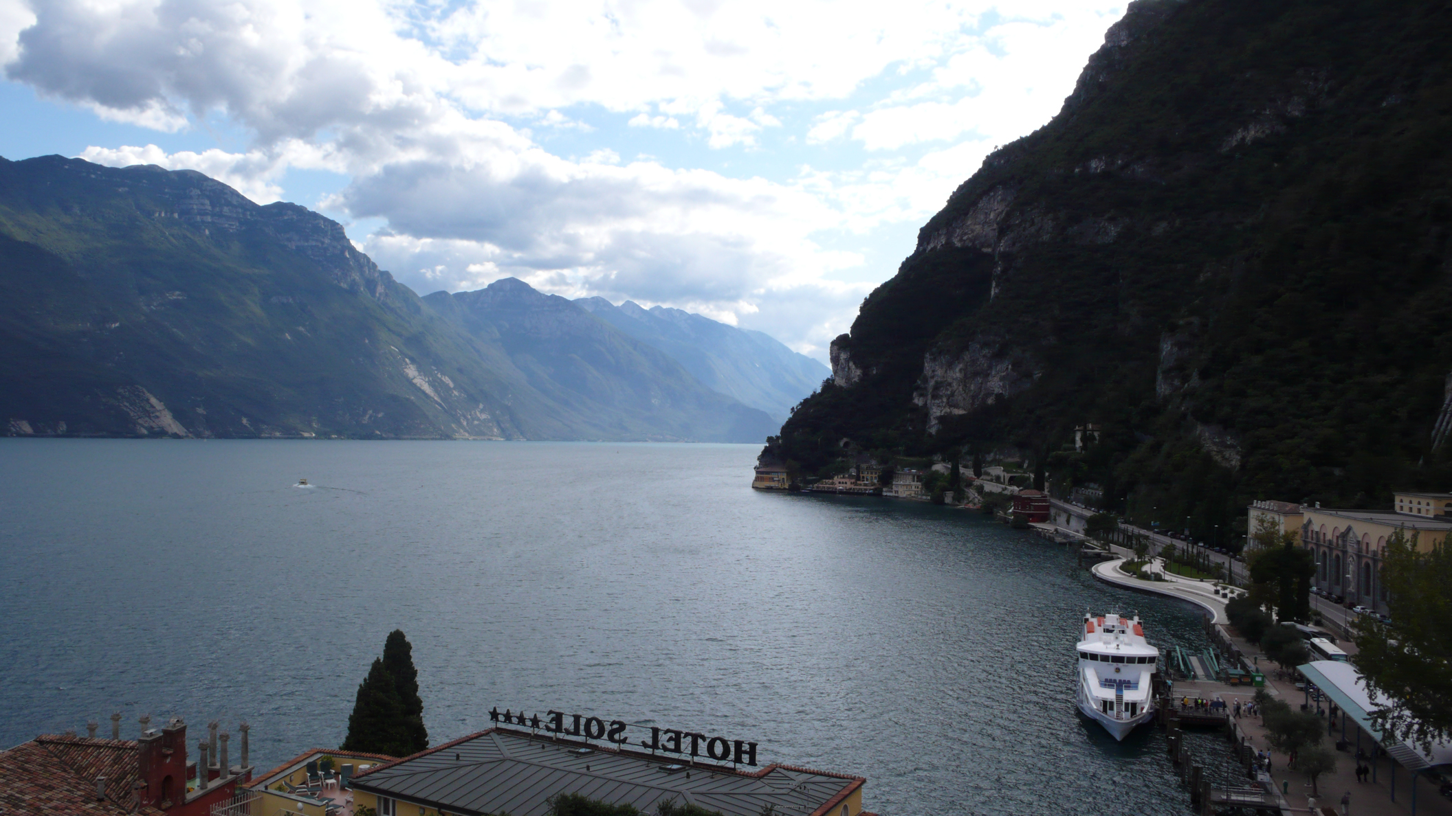 Lake Garda from Torre Apponale