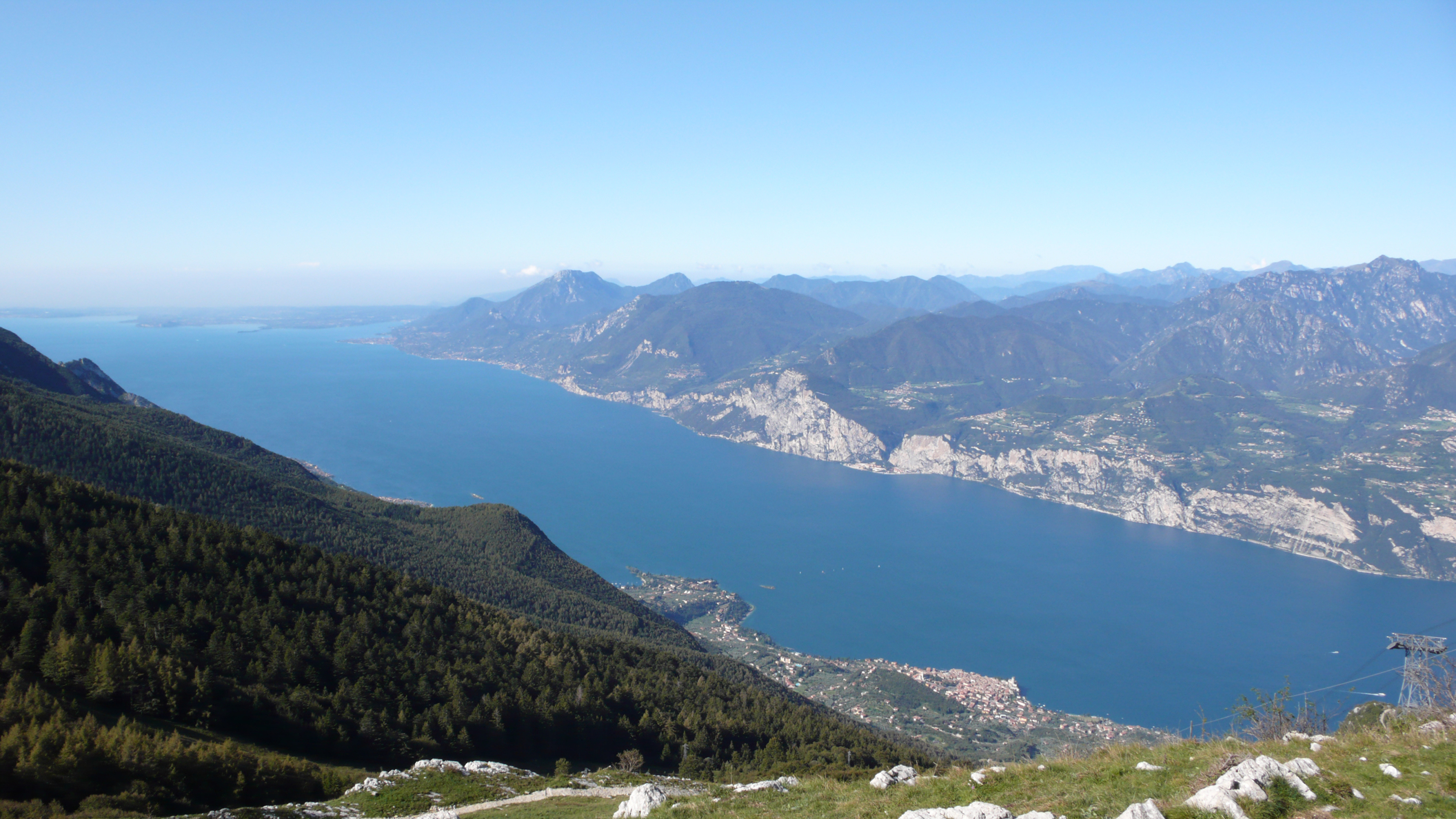 Lake Garda, Malcesine from Mount Baldo