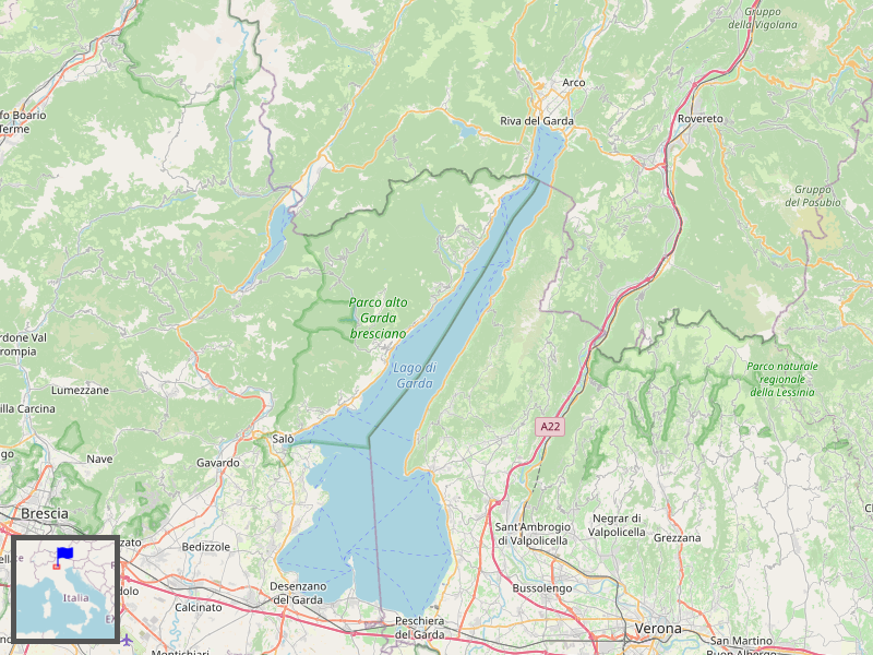 Lake Garda Map