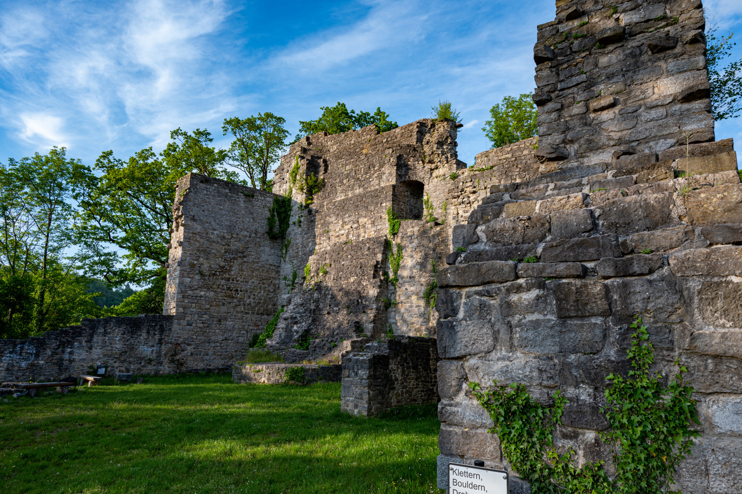 Lichteneck Burg Ruine