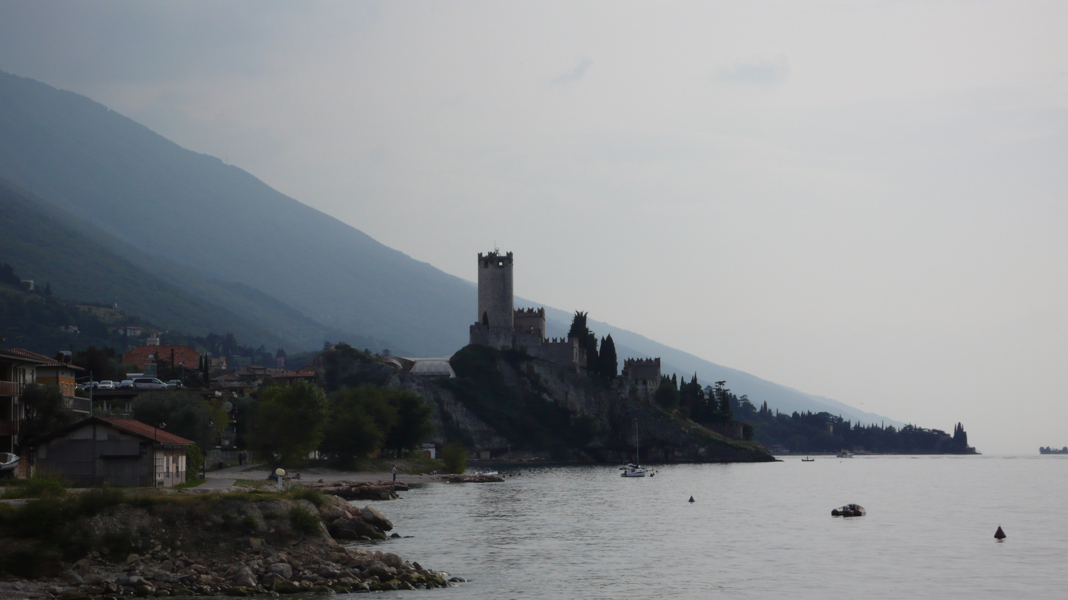 Malcesine Castle from north