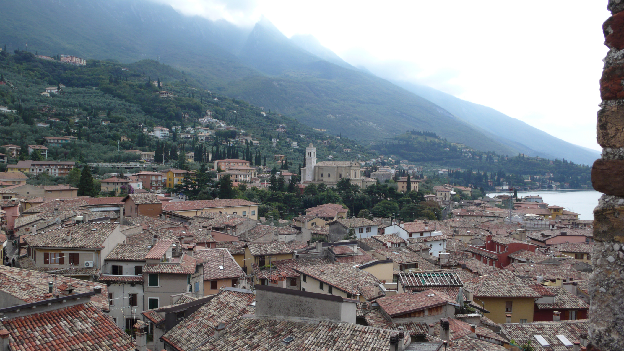 Malcesine from Castle