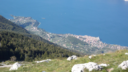 Malcesine from Mount Baldo