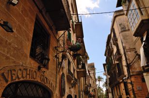Narrow alley in Palma