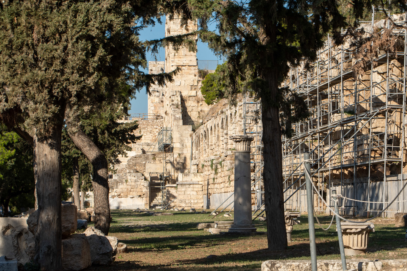 Odeon of Herodes Atticus Back