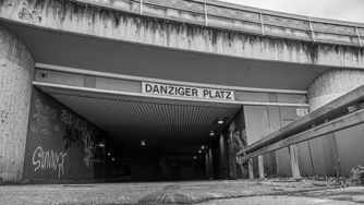 Desolate pedestrian underpass.
Danziger Platz, Ludwigshafen am Rhein, Germany