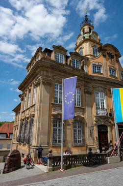 City Hall Schwäbisch Hall at the market place 