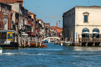 Rio dei Vetrai Murano from Canal da Nave