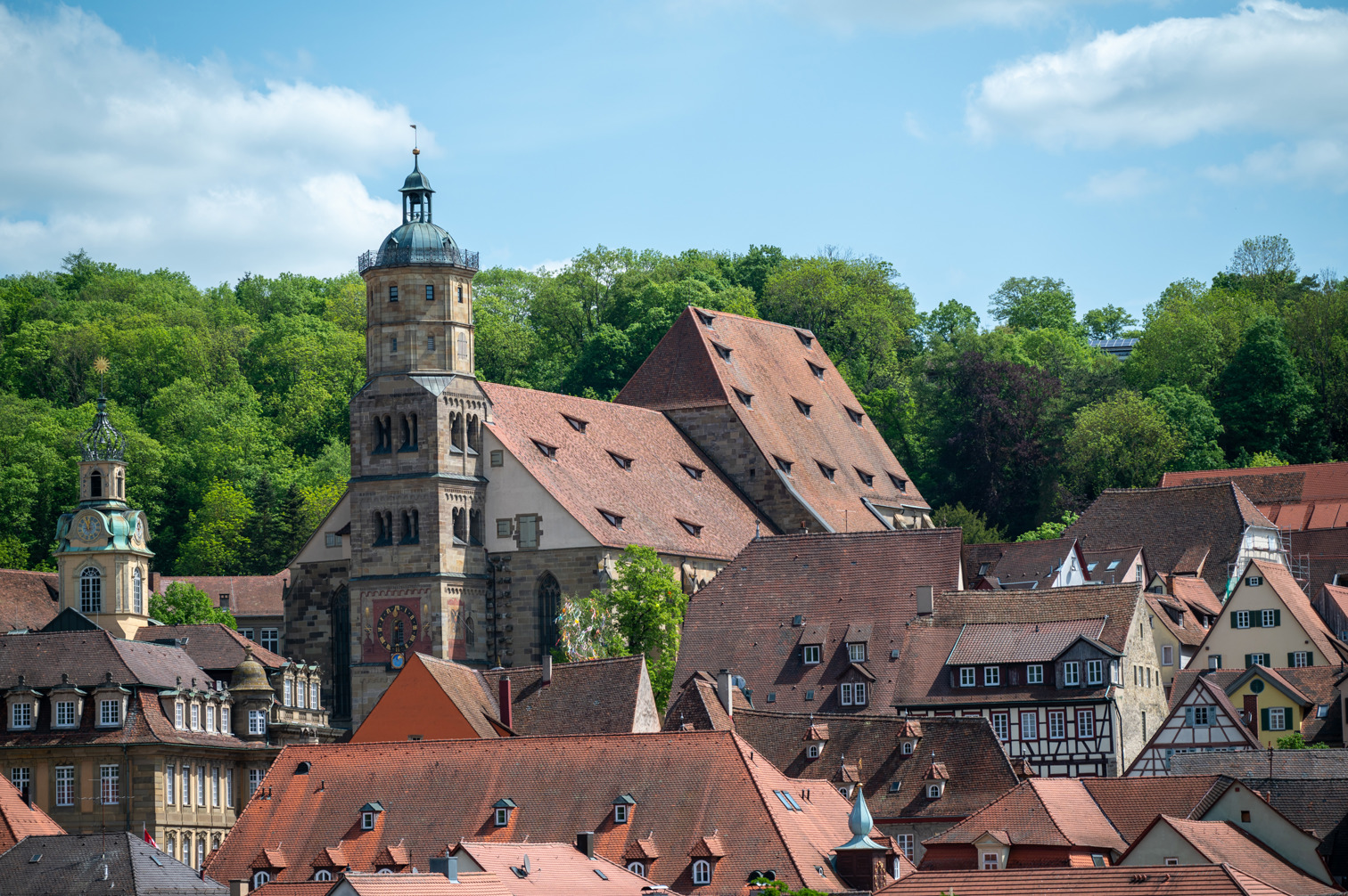 St. Michael's over Schwäbisch Hall