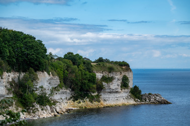 Stevns Klint is a cliff in Denmark. It is located in the south-east of the island of Zealand. 