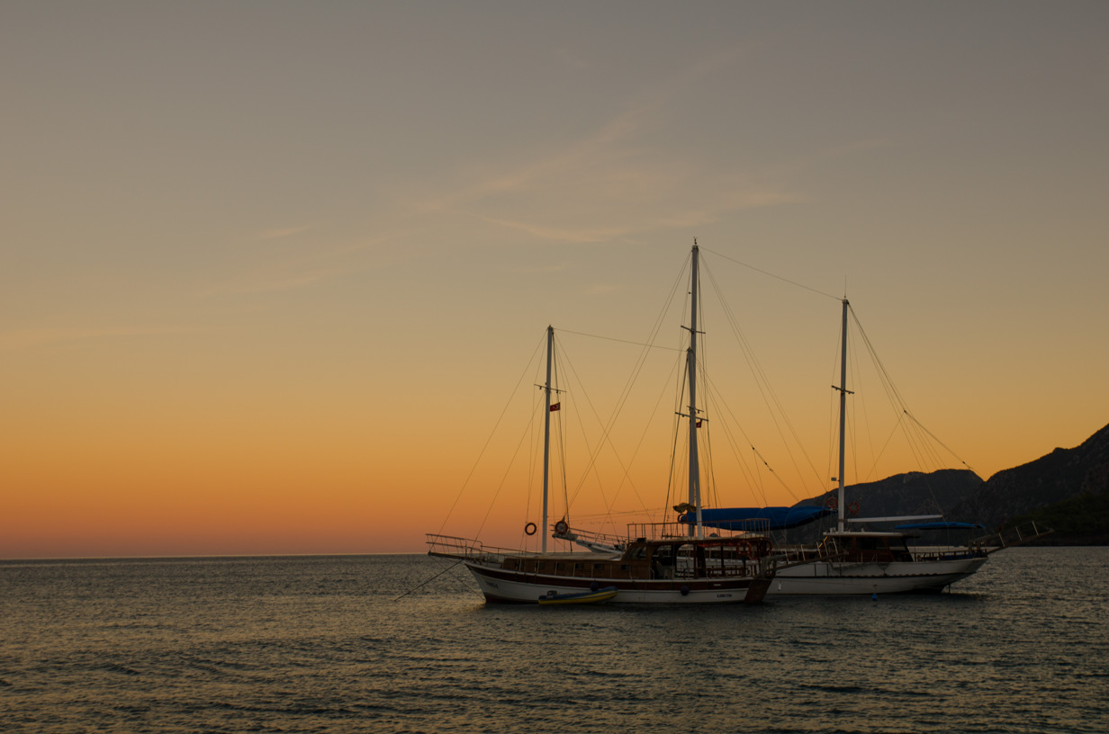 Sunset at Cirali Beach