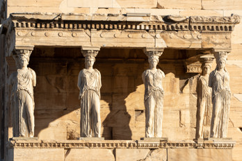 The Caryatid porch of the Erechtheion