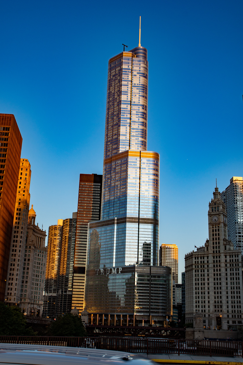 Chicago Skyline Art ~ Skyline Chicago City Tompsett Michael Illinois ...