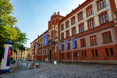 Universität Rostock, Hauptgebäude, Universitätspl. 1, 18055 Rostock