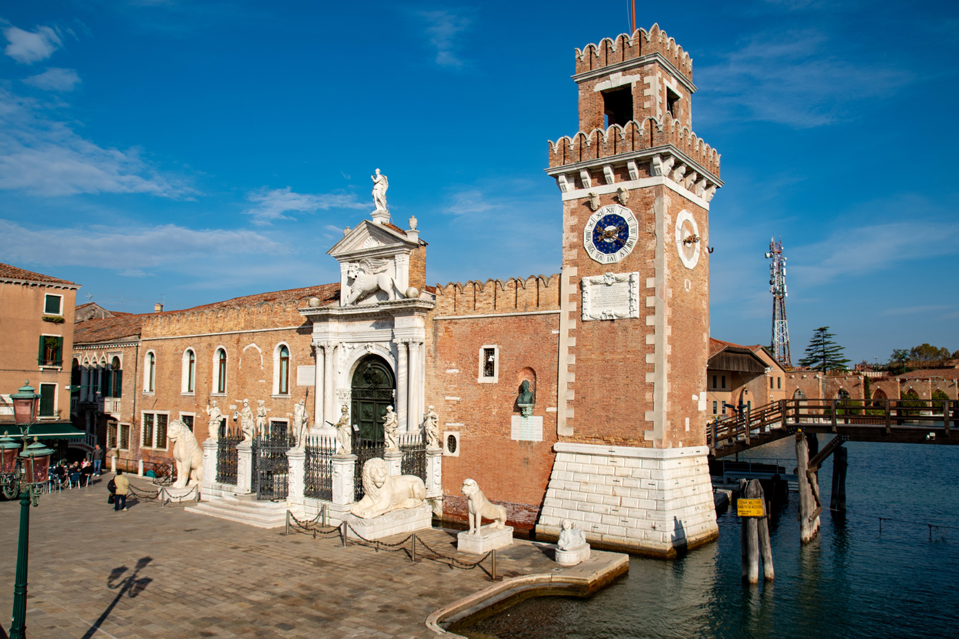 Venetian Arsenal gate and walls