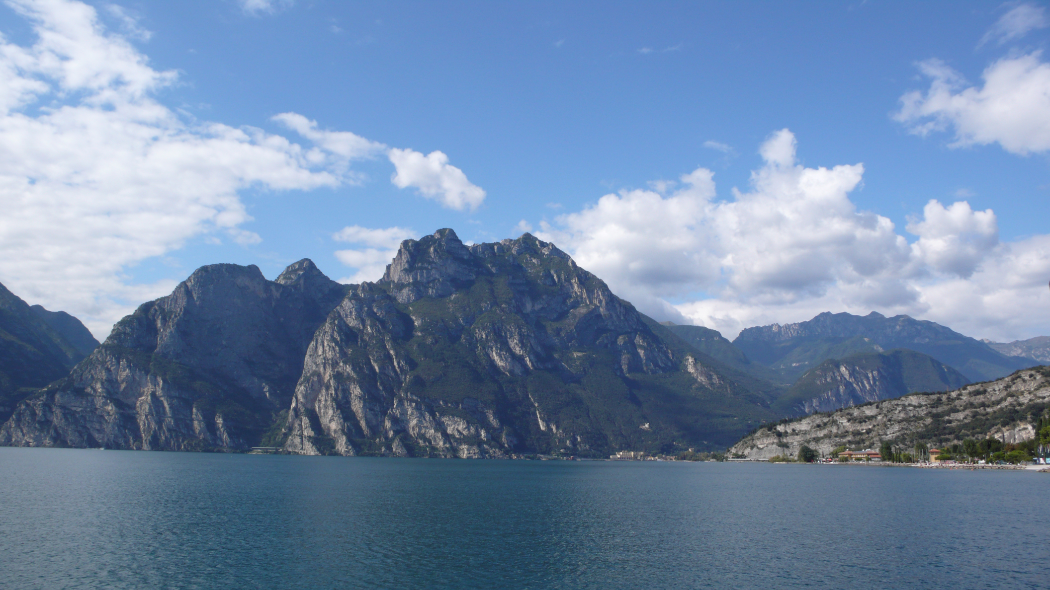 View Across Lake Garda from Torbole