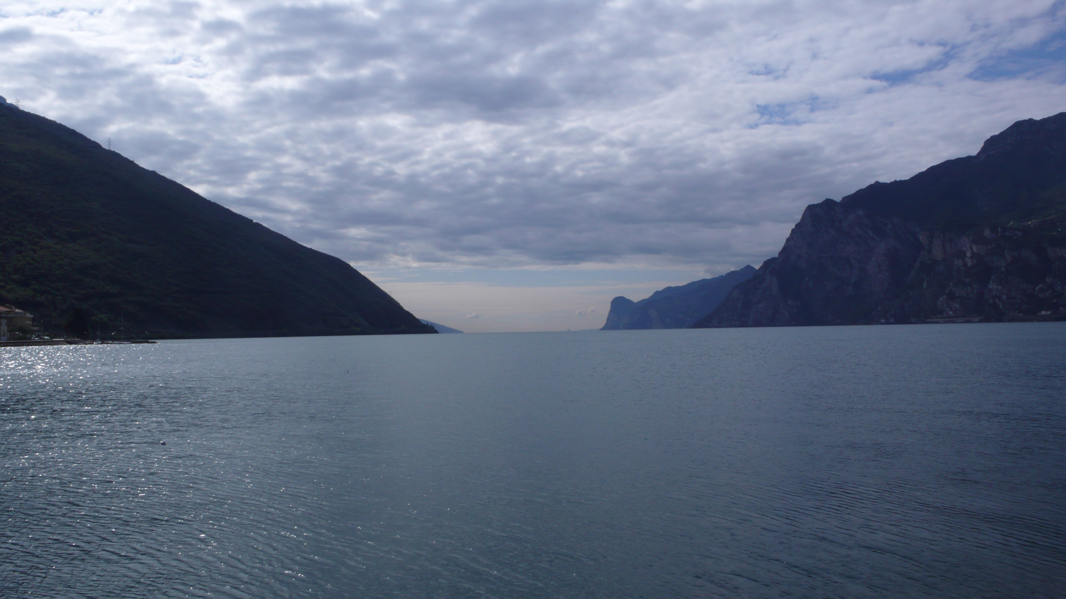 Water - Clouds - Mountains from Torbole