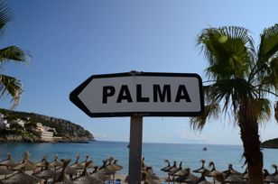 Street sign in Sant Elm