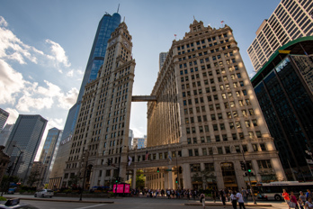 Wrigley Building from Michigan Ave